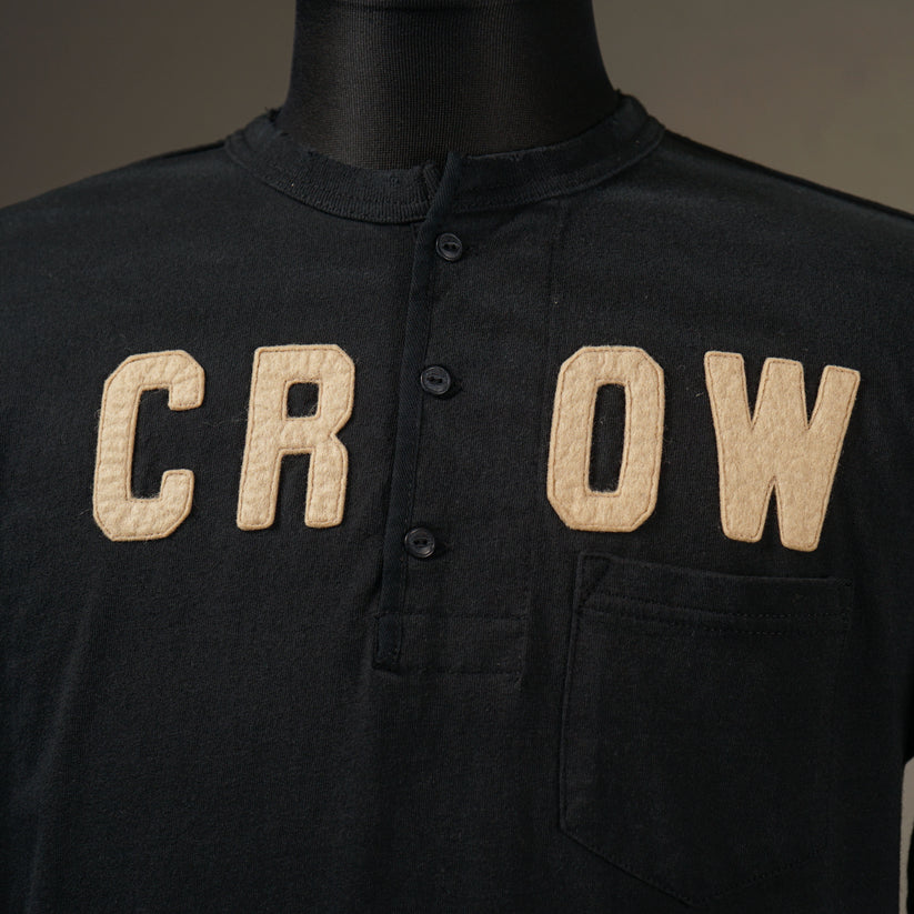 CROW - HALF SLEEVE HENRY T-SHIRTS / OC5115　