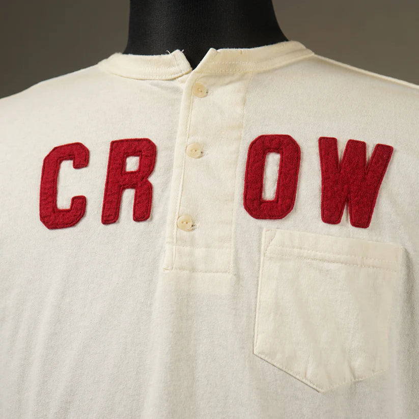 CROW - HALF SLEEVE HENRY T-SHIRTS / OC5115　