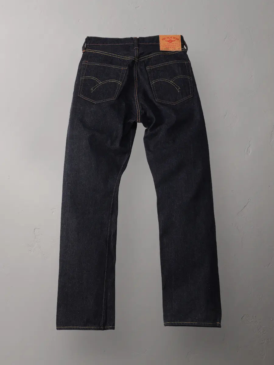 14.5oz ワイドストレート ジーンズ FN-3004