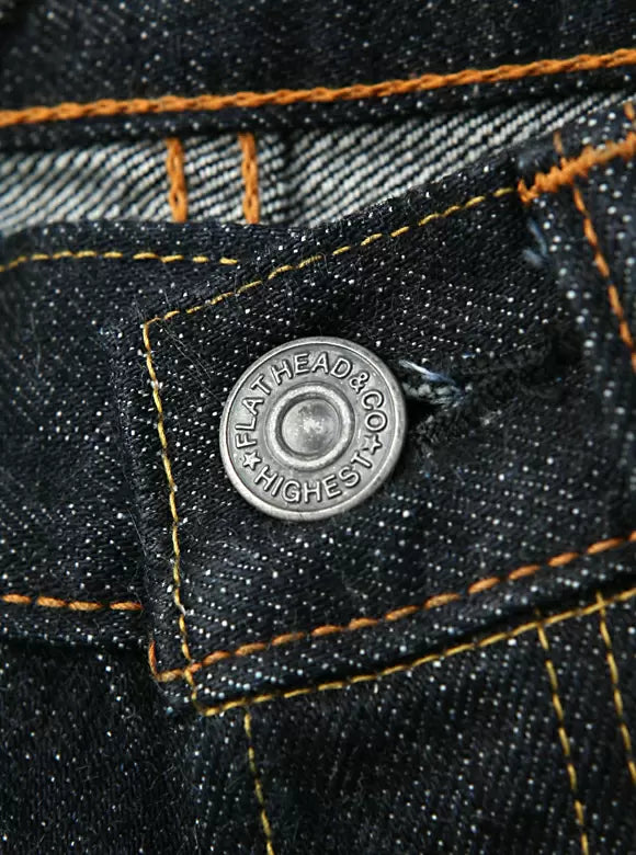 14.5oz ワイドストレート ジーンズ FN-3004