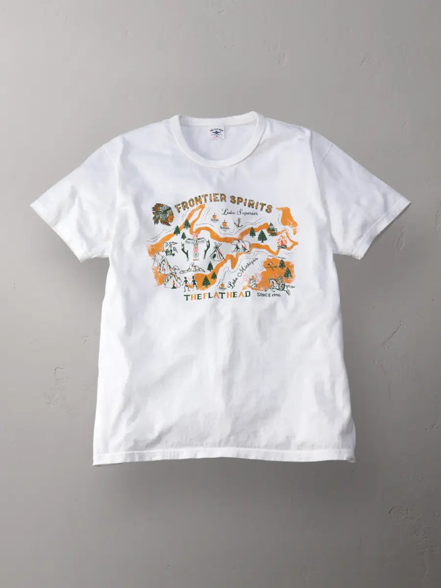 3本針の1本外し Tシャツ FN-THC-056