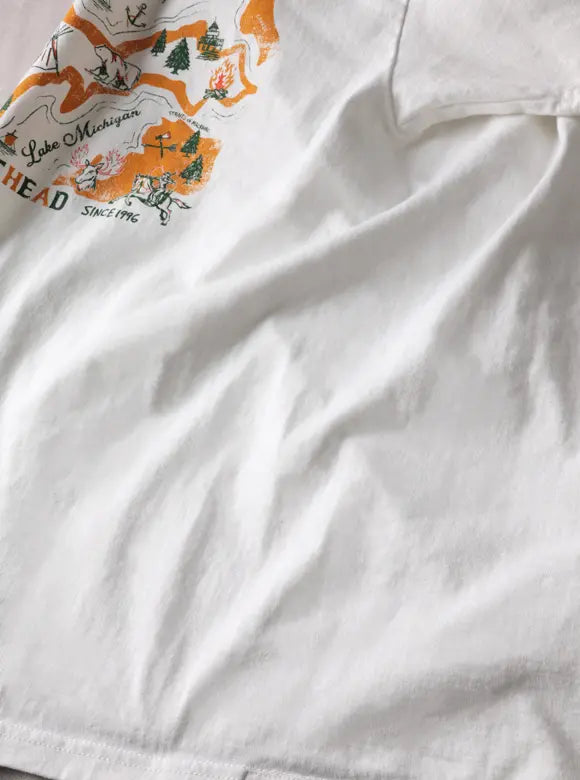 3本針の1本外し Tシャツ FN-THC-056