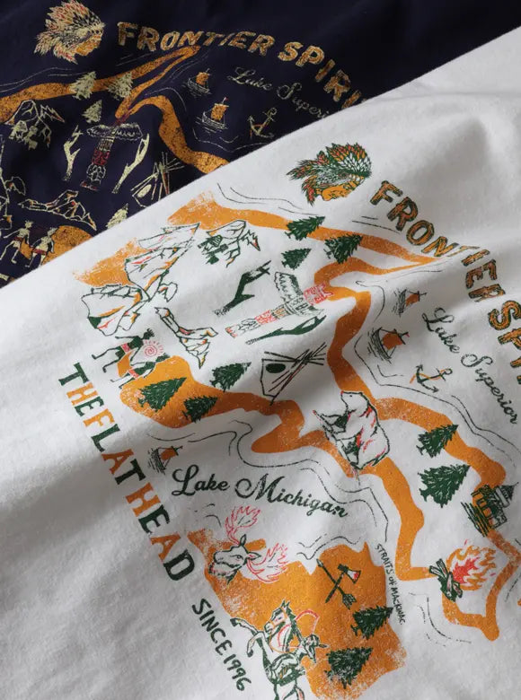 3本針の1本外し Tシャツ FN-THC-056