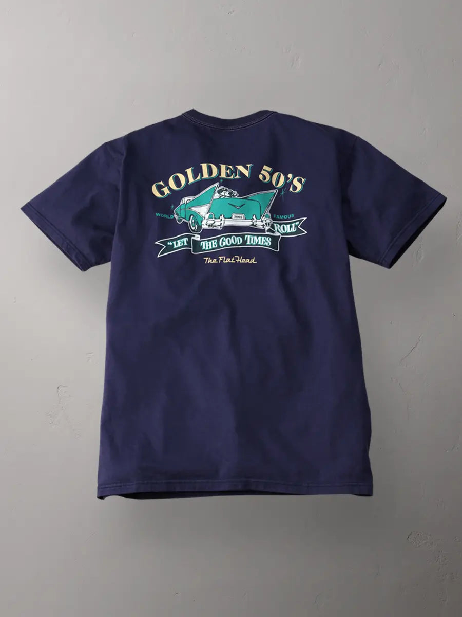 3本針の1本外し Tシャツ FN-THC-063