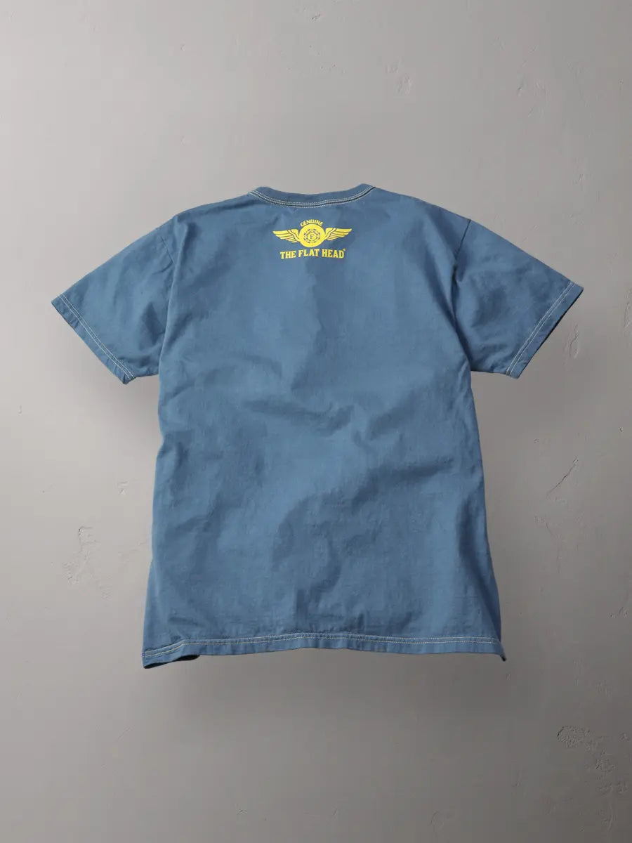 3本針の1本外し Tシャツ FN-THC-203