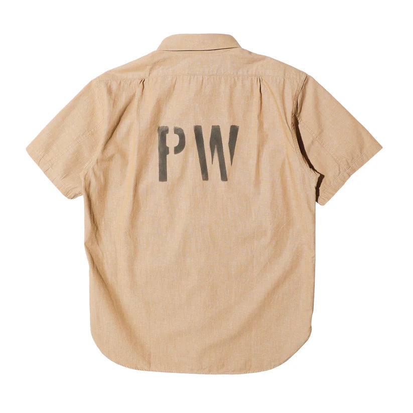JELADO  S/S Officer Shirt PW Stencil Custom【CT21114B】