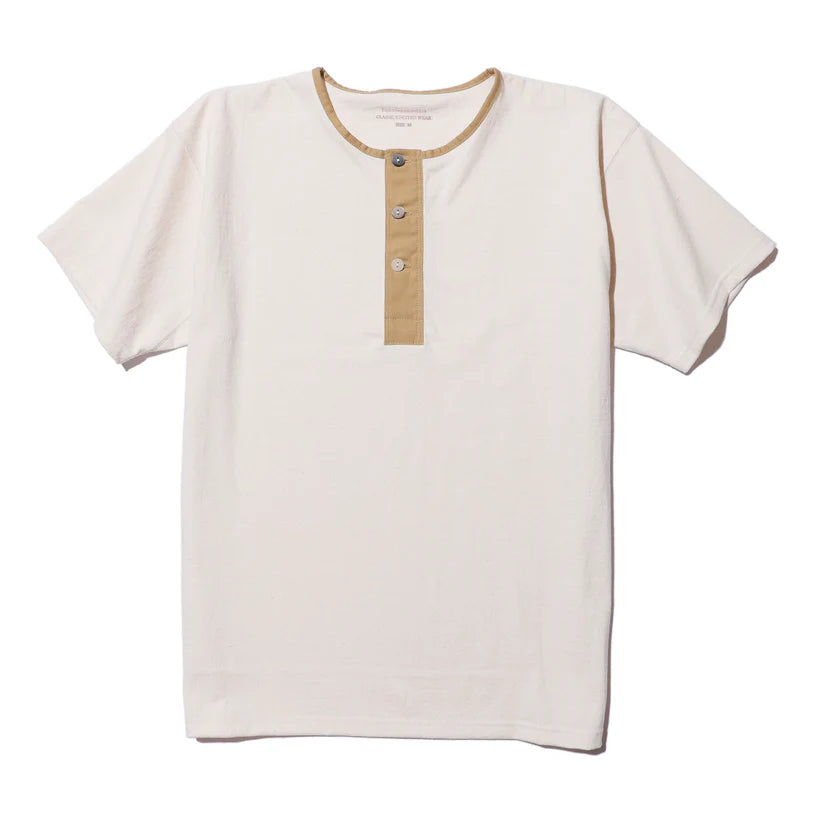 The 2 Monkeys - The 2 Monkeys Classic Henley Shirt【TM12244】