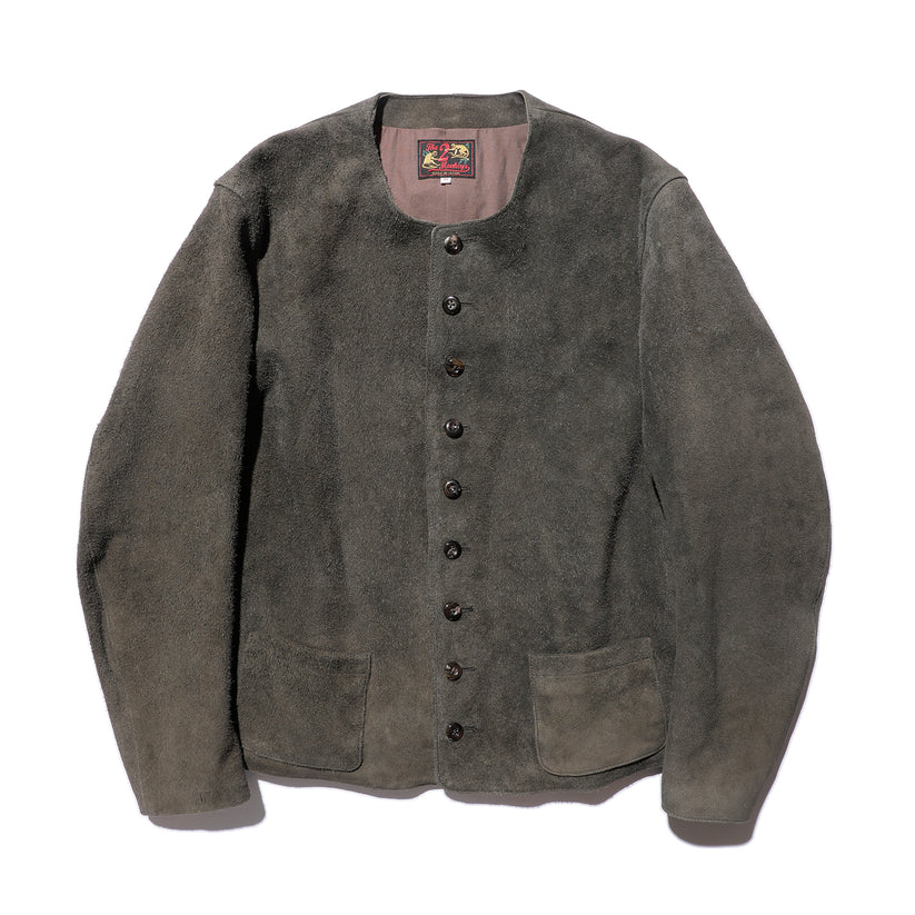 JELADO  The 2 Monkeys Round-neck Leather Waistcoat【TM03430】