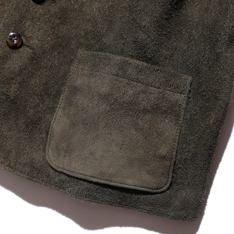JELADO  The 2 Monkeys Round-neck Leather Waistcoat【TM03430】
