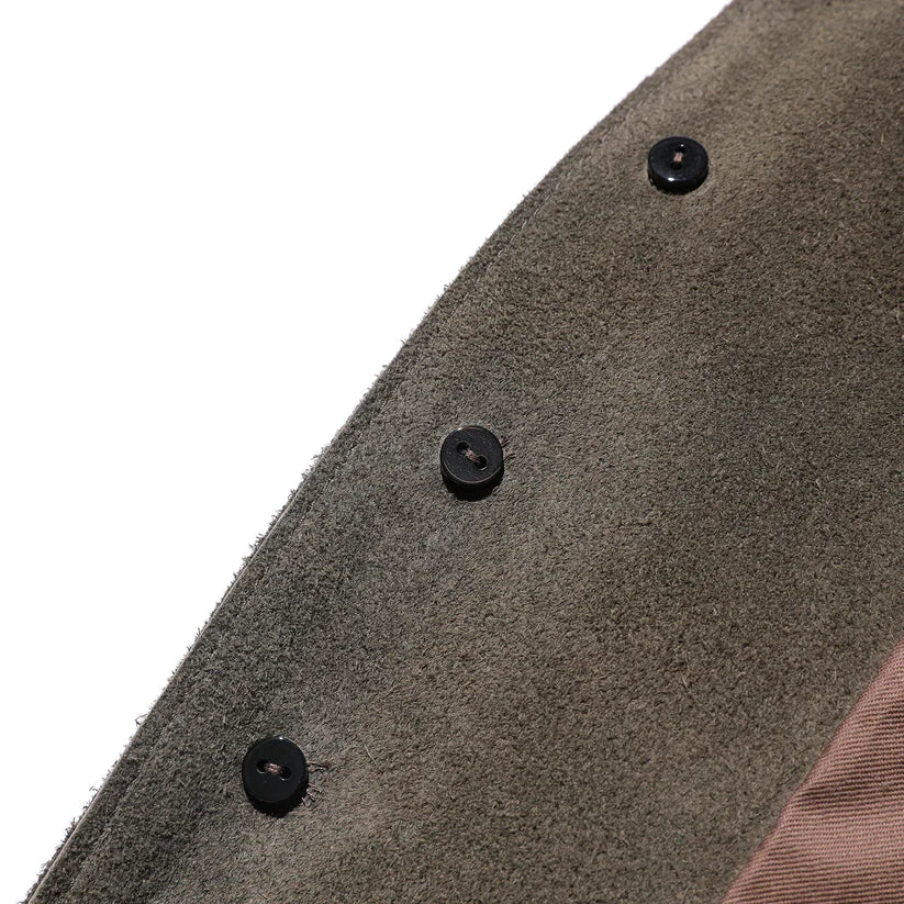 JELADO  The 2 Monkeys Round-neck Leather Waistcoat【TM03430】