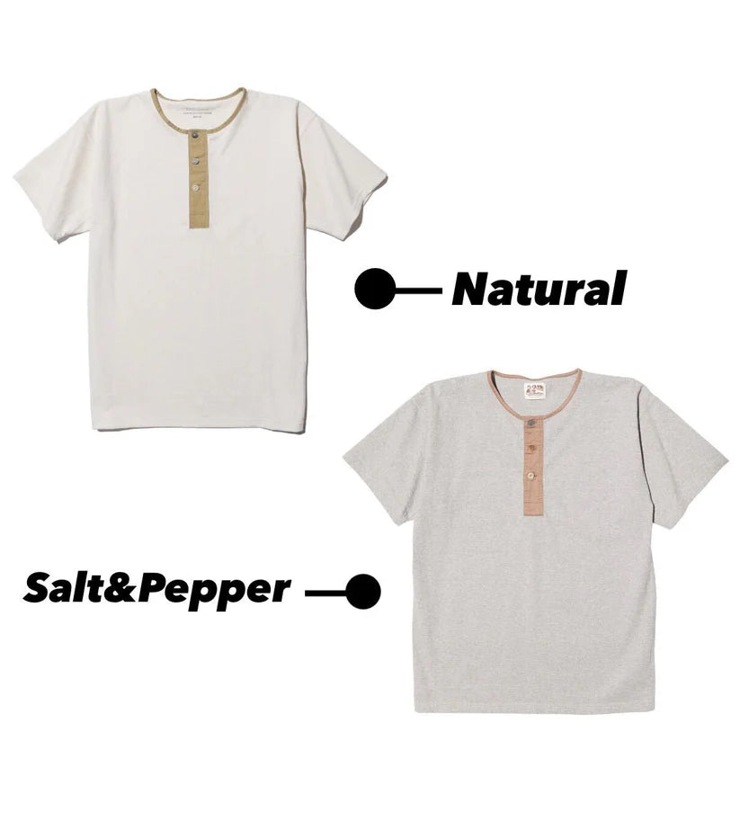 The 2 Monkeys - The 2 Monkeys Classic Henley Shirt【TM12244】