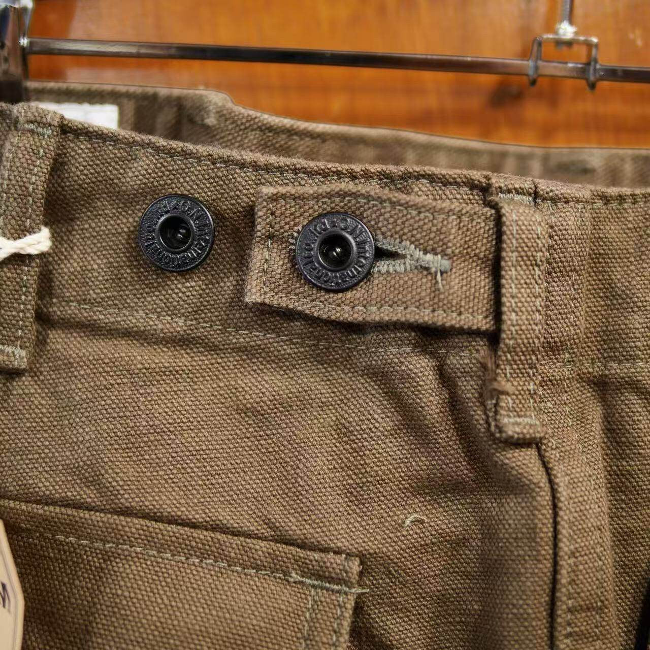 鬼デニム ONI DENIM【ONI-207HOX-BRK/OLB】 13oz.硫化ヘビーオックス ベイカーパンツ