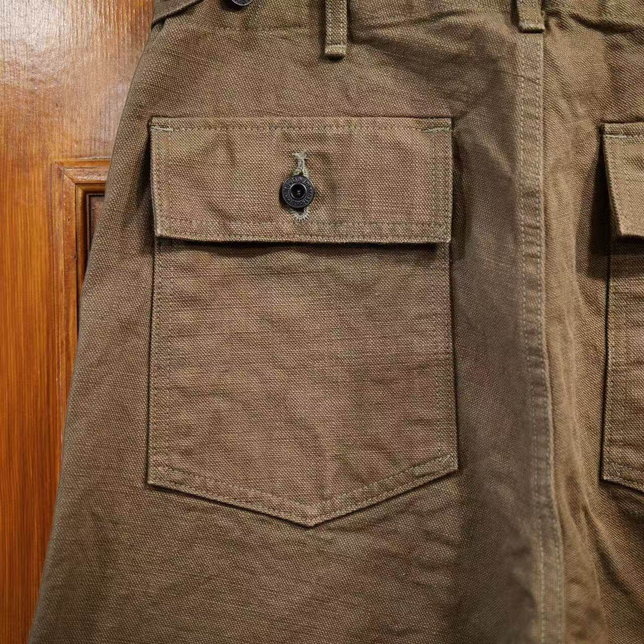 鬼デニム ONI DENIM【ONI-207HOX-BRK/OLB】 13oz.硫化ヘビーオックス ベイカーパンツ