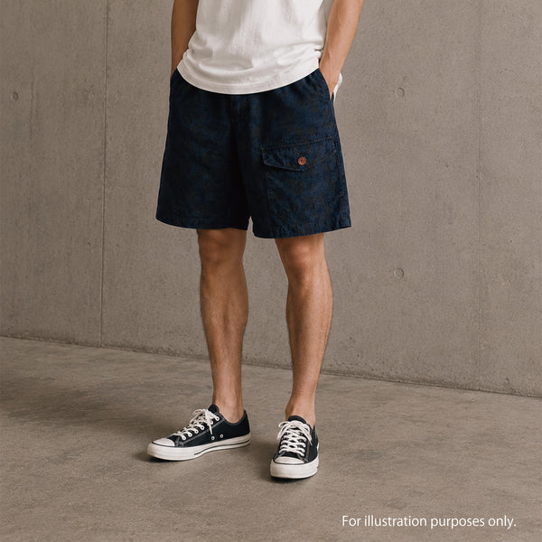 PREQUEL  P1005 Combat Indigo Field Shorts　コンバットショーツ