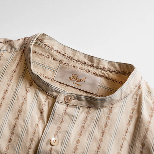 S1001 Stand-up Collar Shirt スタンドカラーシャツ
