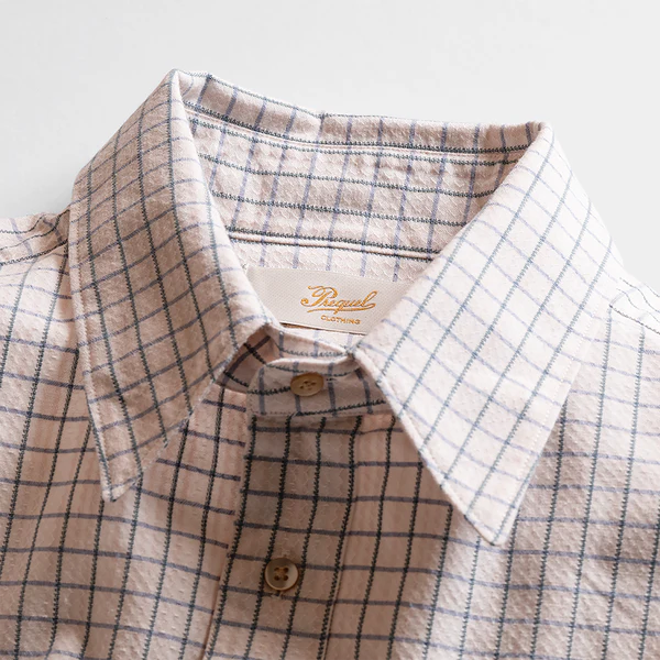 S1002 Relief Check Shirt　レリーフチェックシャツ