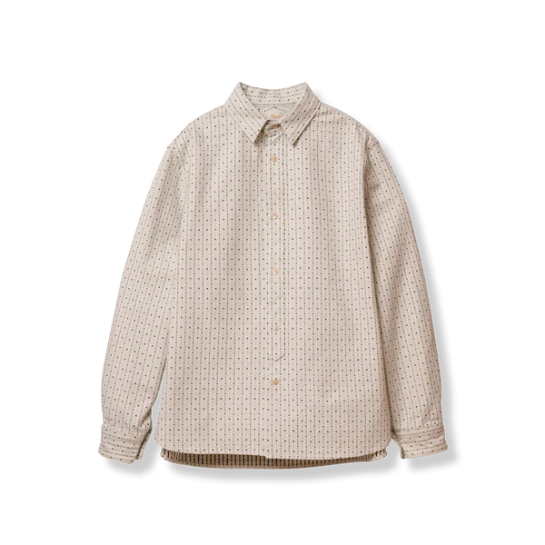 S1004 Indigo Stripe Shirt　インディゴストライプシャツ