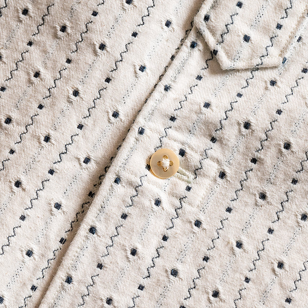 S1004 Indigo Stripe Shirt　インディゴストライプシャツ