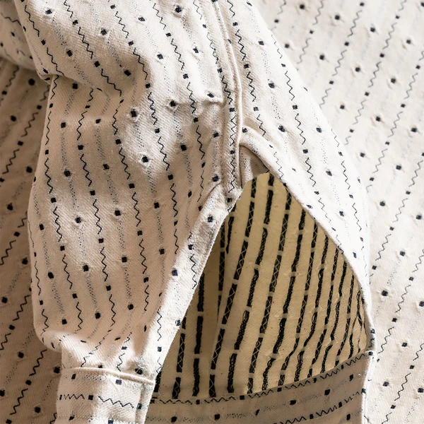 S1004 Indigo Stripe Shirt　インディゴストライプシャツ