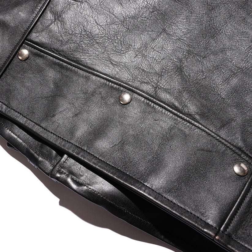 JELADO - Rebel Jacket Horse Hide Semi Aniline Finish Black【SG71428】