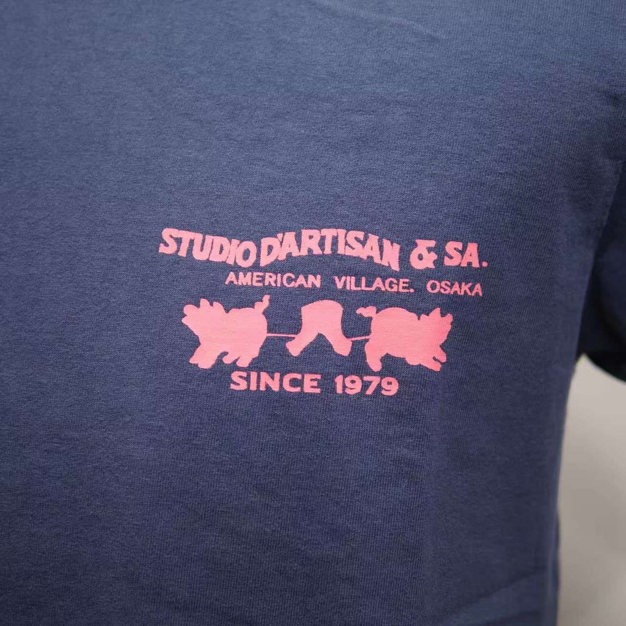 STUDIO D'ARTISAN - USAコットン定番プリントTシャツ【8235】