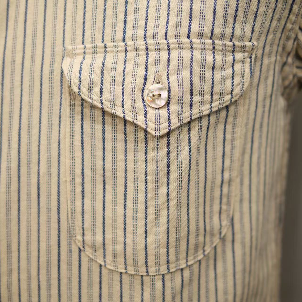 STUDIO D'ARTISAN　ORGUEIL  Shawl Collar Shirt【OR-5007E】