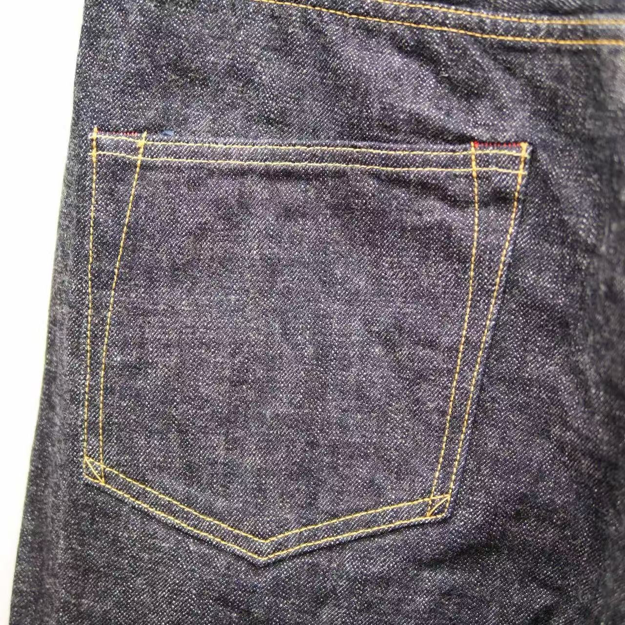 鬼デニム ONI DENIM 13.5oz. ロングスラブデニム スーパーワイドストレート ジーンズ ワンウォッシュ 【ONI-222-LS13.5】