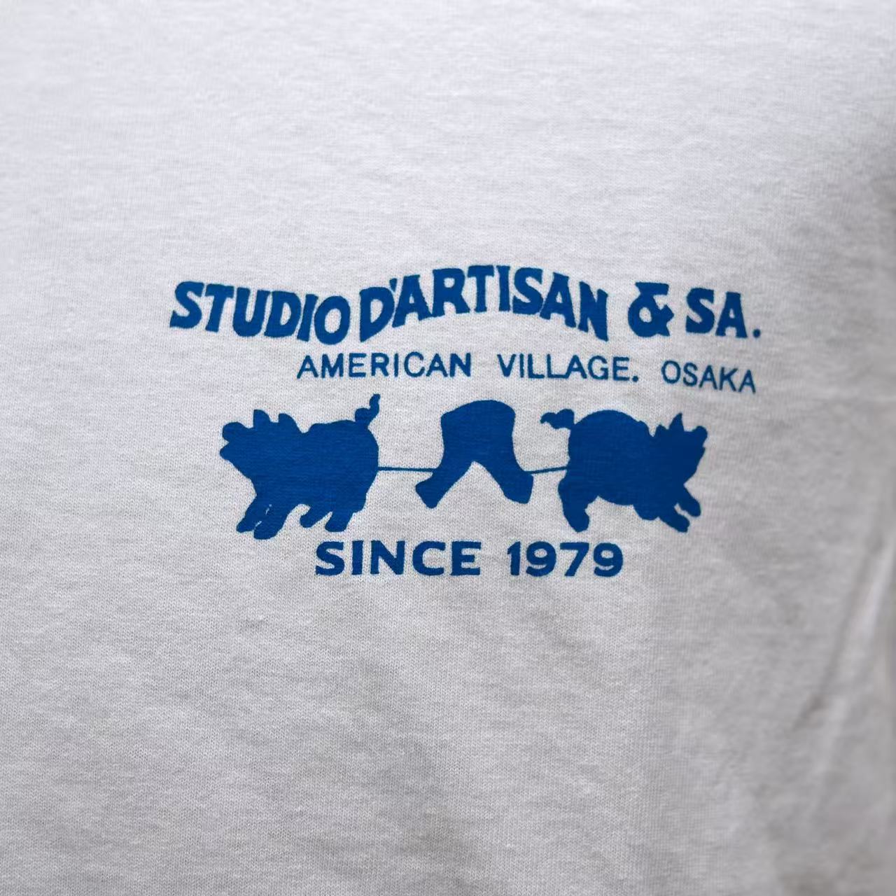 STUDIO D'ARTISAN - USAコットン定番プリントTシャツ【8235】