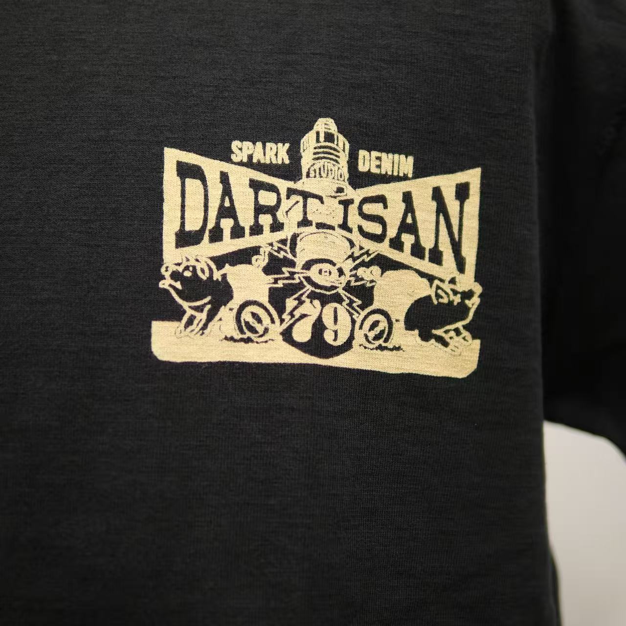 STUDIO D'ARTISAN  吊り編み 4本針フラットシーマ仕様 Tシャツ【8231A】