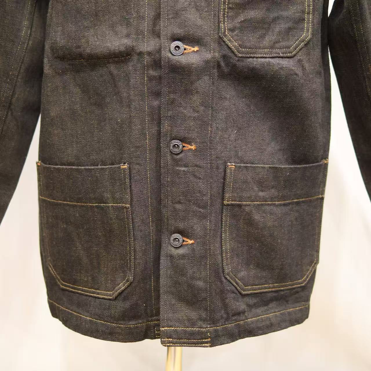 ONI DENIM 鬼デニム 12.5ozカバーオール 【03100-BKOL】