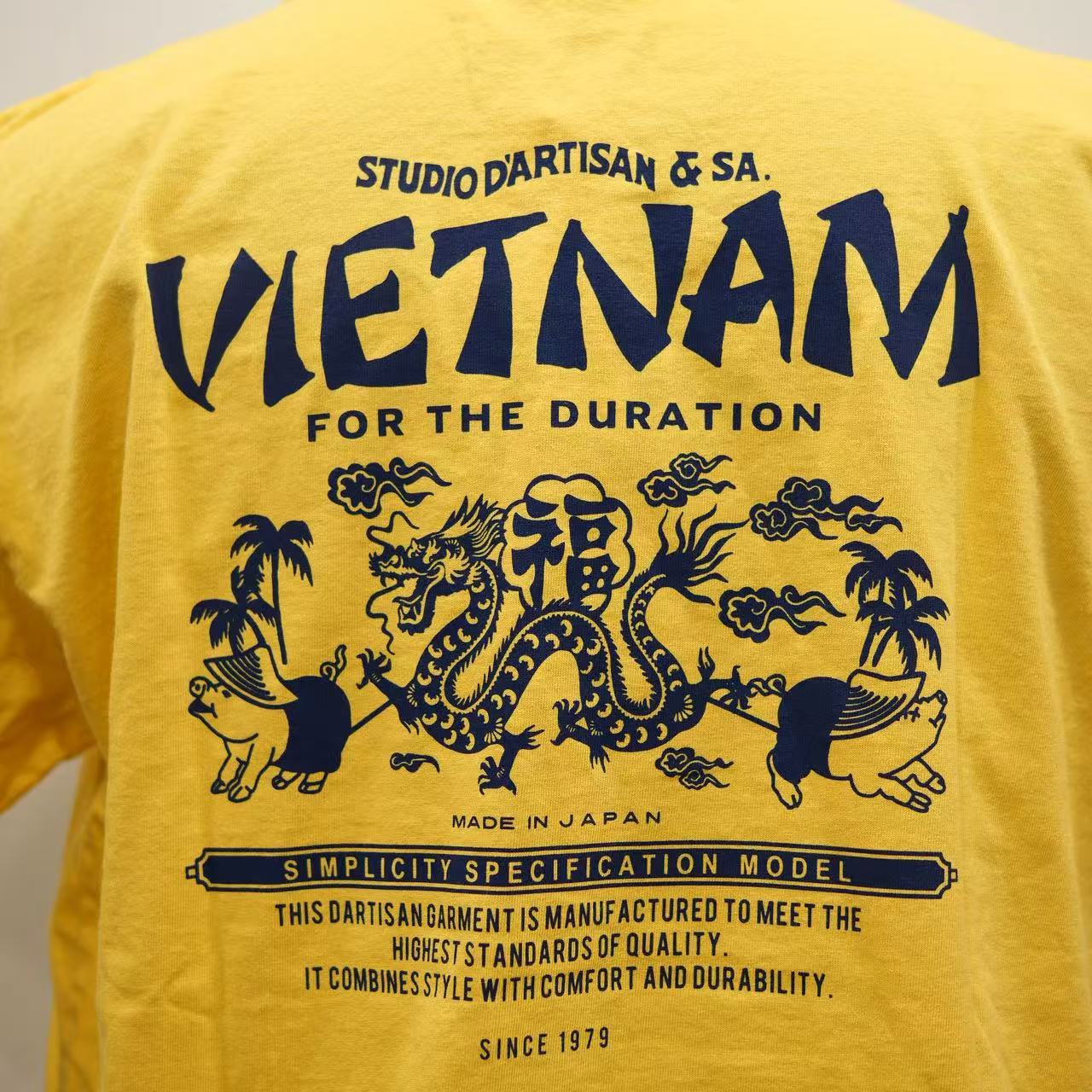STUDIO D'ARTISAN - ベトナム大戦Tシャツ【8197】