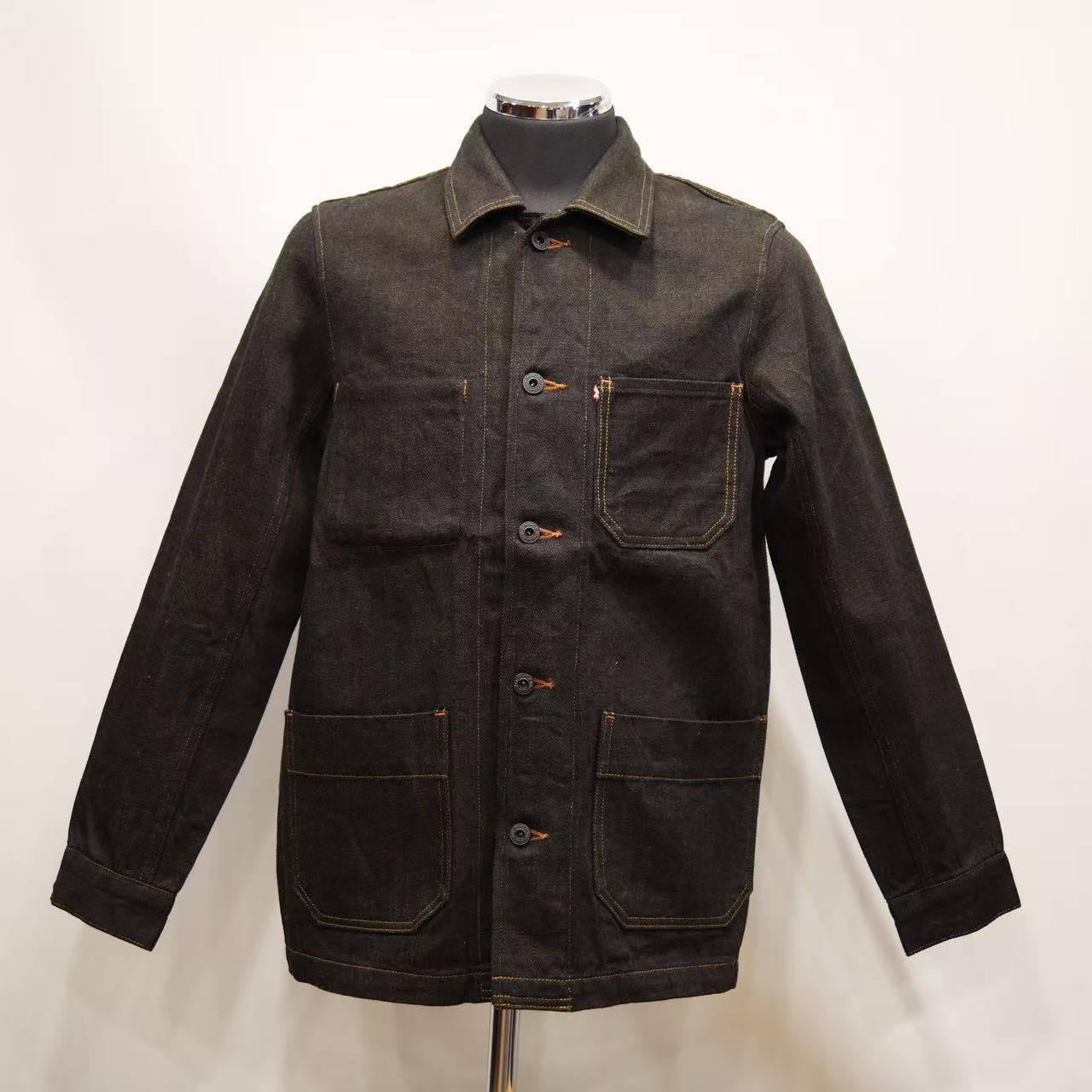 ONI DENIM 鬼デニム 12.5ozカバーオール 【03100-BKOL】