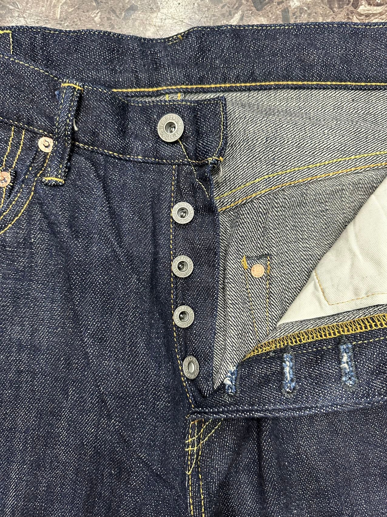 鬼デニム ONI DENIM 鬼楽 ジーンズ 【022-Kiraku】12oz 秋 リラックス ストレートジーンズ ブランド