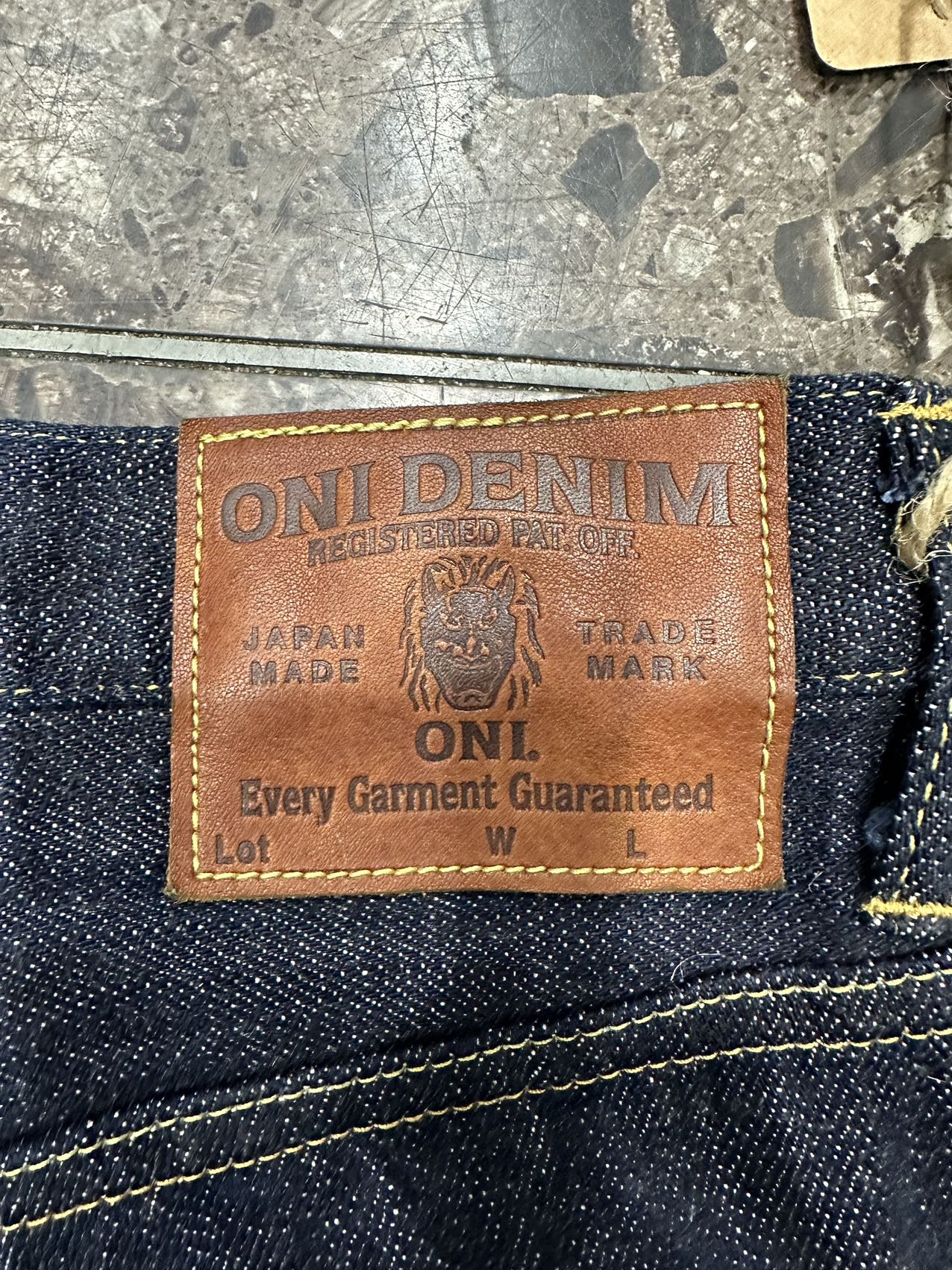 鬼デニム ONI DENIM 鬼楽 ジーンズ 【022-Kiraku】12oz 秋 リラックス ストレートジーンズ ブランド