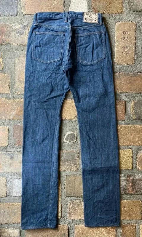 GRAPHZERO グラフゼロ 岡山ブランド スリムストレートジーンズ 日本綿布13oz　オーガニックコットン【GZ-1917S3】15oz 本藍染 ID