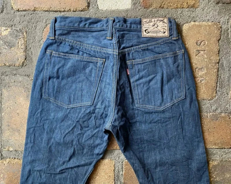 GRAPHZERO グラフゼロ 岡山ブランド スリムストレートジーンズ 日本綿布13oz　オーガニックコットン【GZ-1917S3】15oz 本藍染 ID
