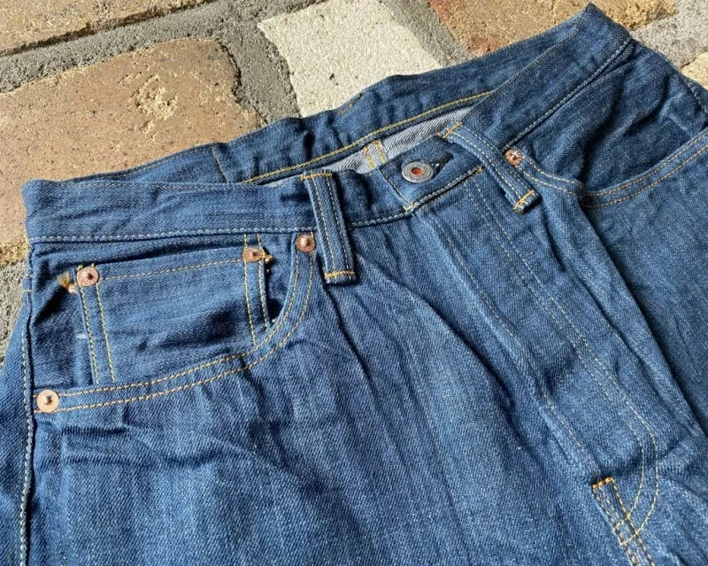 GRAPHZERO グラフゼロ 岡山ブランド スリムストレートジーンズ 日本綿布13oz　オーガニックコットン【GZ-1917S3】15oz 本藍染 ID