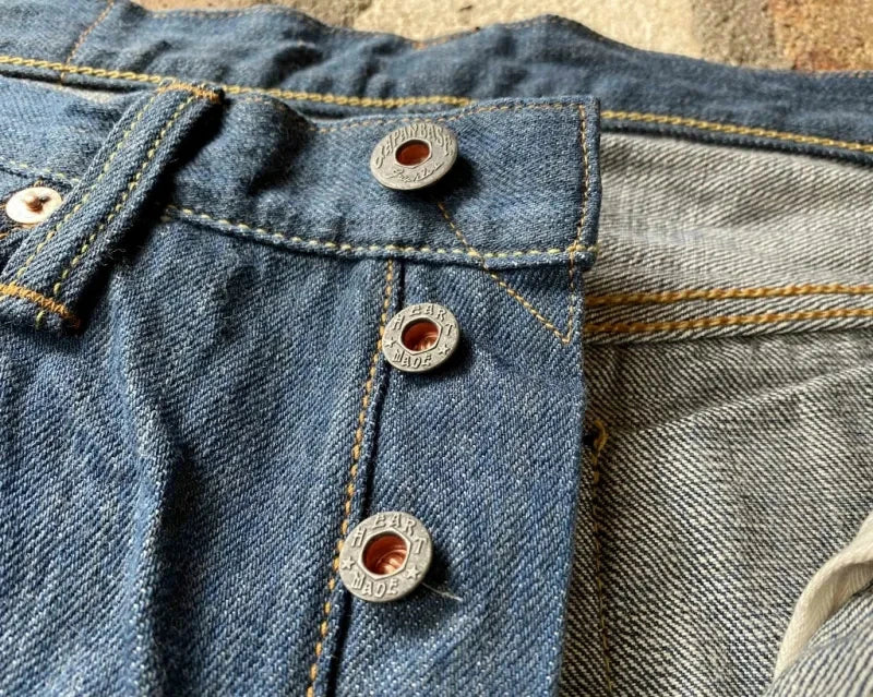 GRAPHZERO グラフゼロ 岡山ブランド スリムストレートジーンズ 日本綿布13oz　オーガニックコットン【GZ-1917S3】15oz 本藍染 ID
