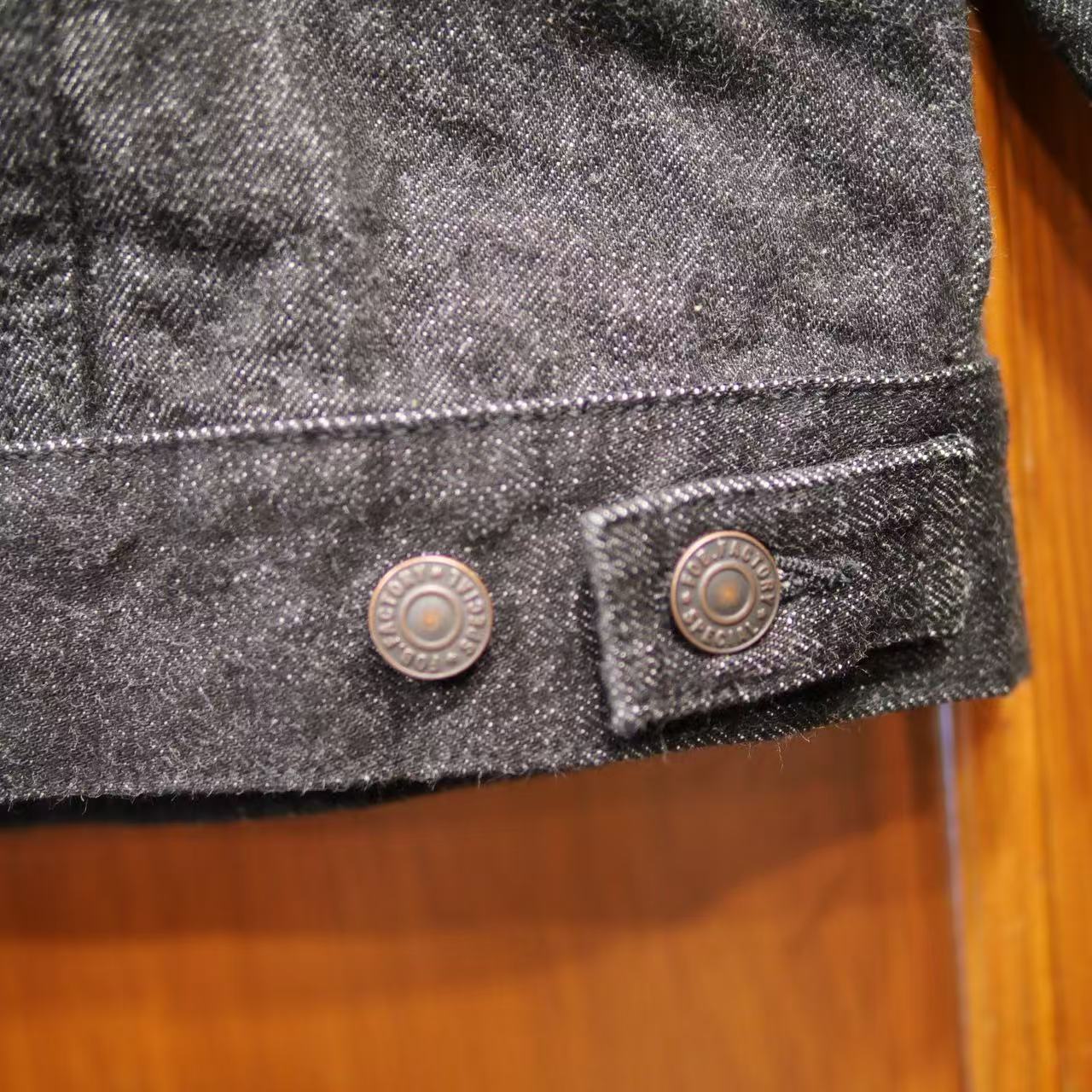 FOB factory 正規店 【F2444】14.75ozセルヴィッチ デニム 3rdジャケット