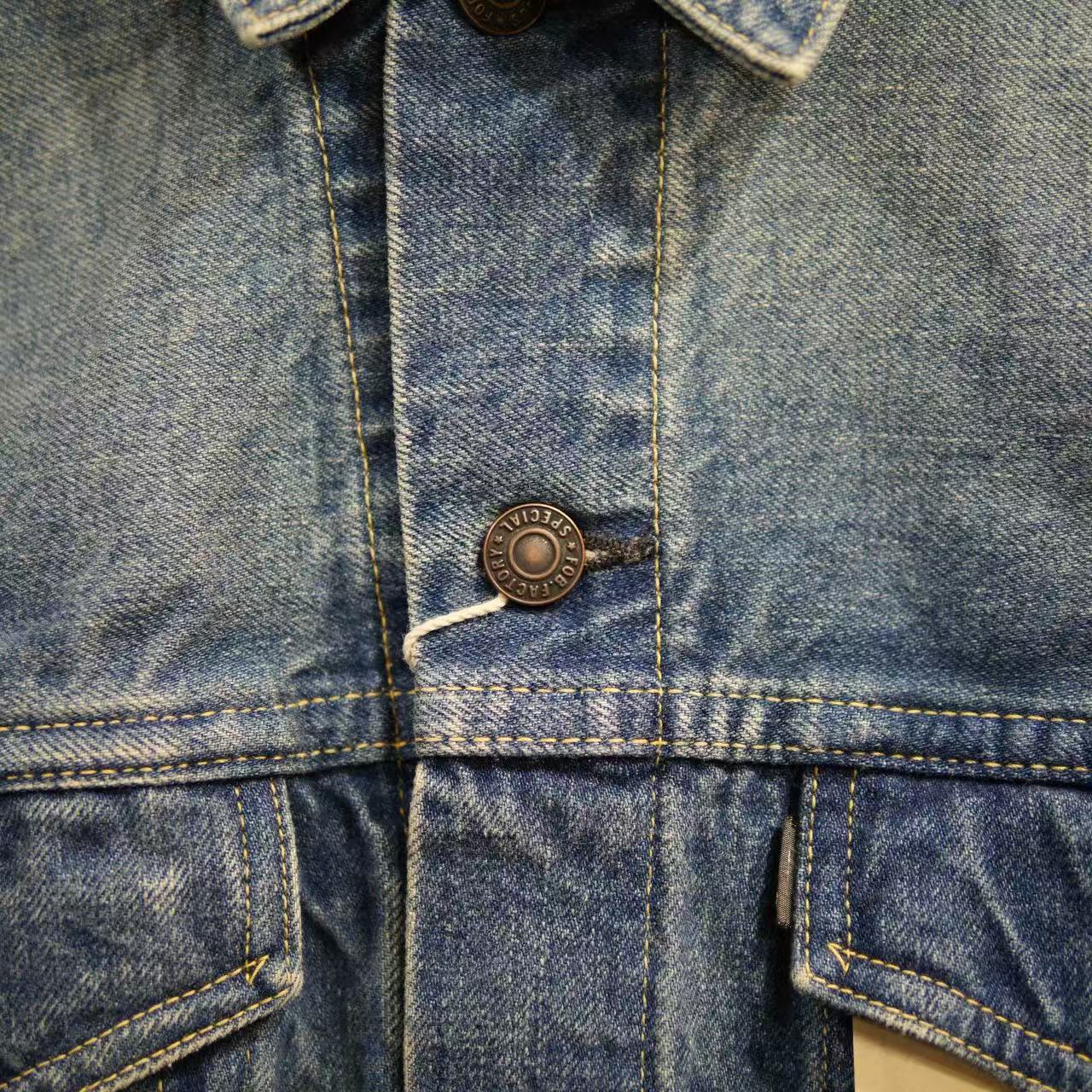 FOB factory 正規店 【F2444】14.75ozセルヴィッチ デニム 3rdジャケット