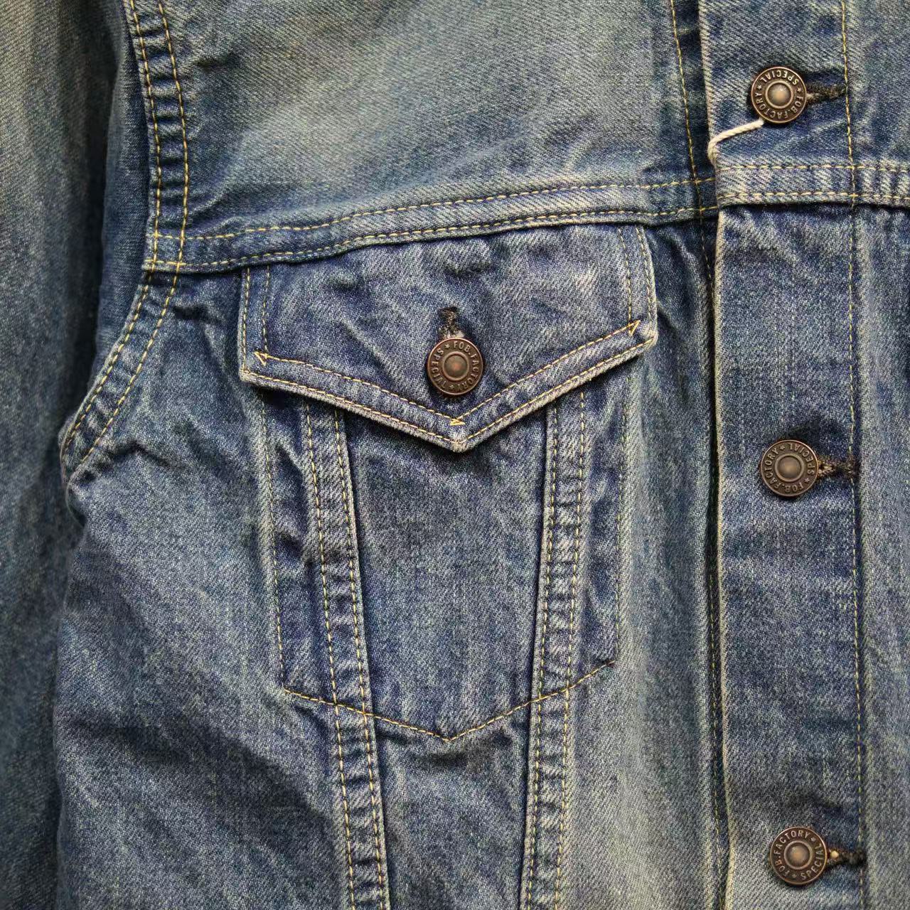 FOB factory 正規店 【F2444】14.75ozセルヴィッチ デニム 3rdジャケット