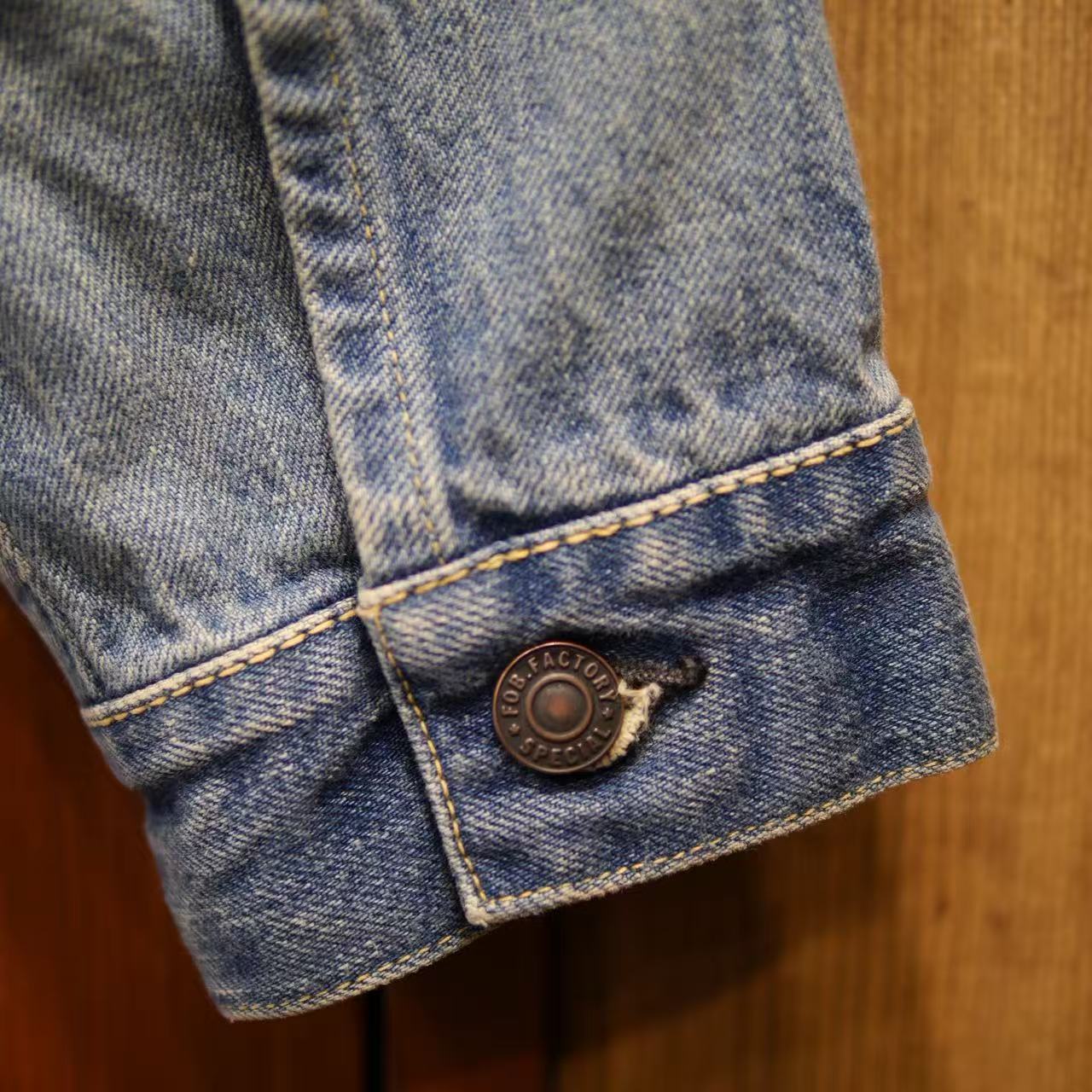 FOB factory 正規店 【F2444】14.75ozセルヴィッチ デニム 3rdジャケット