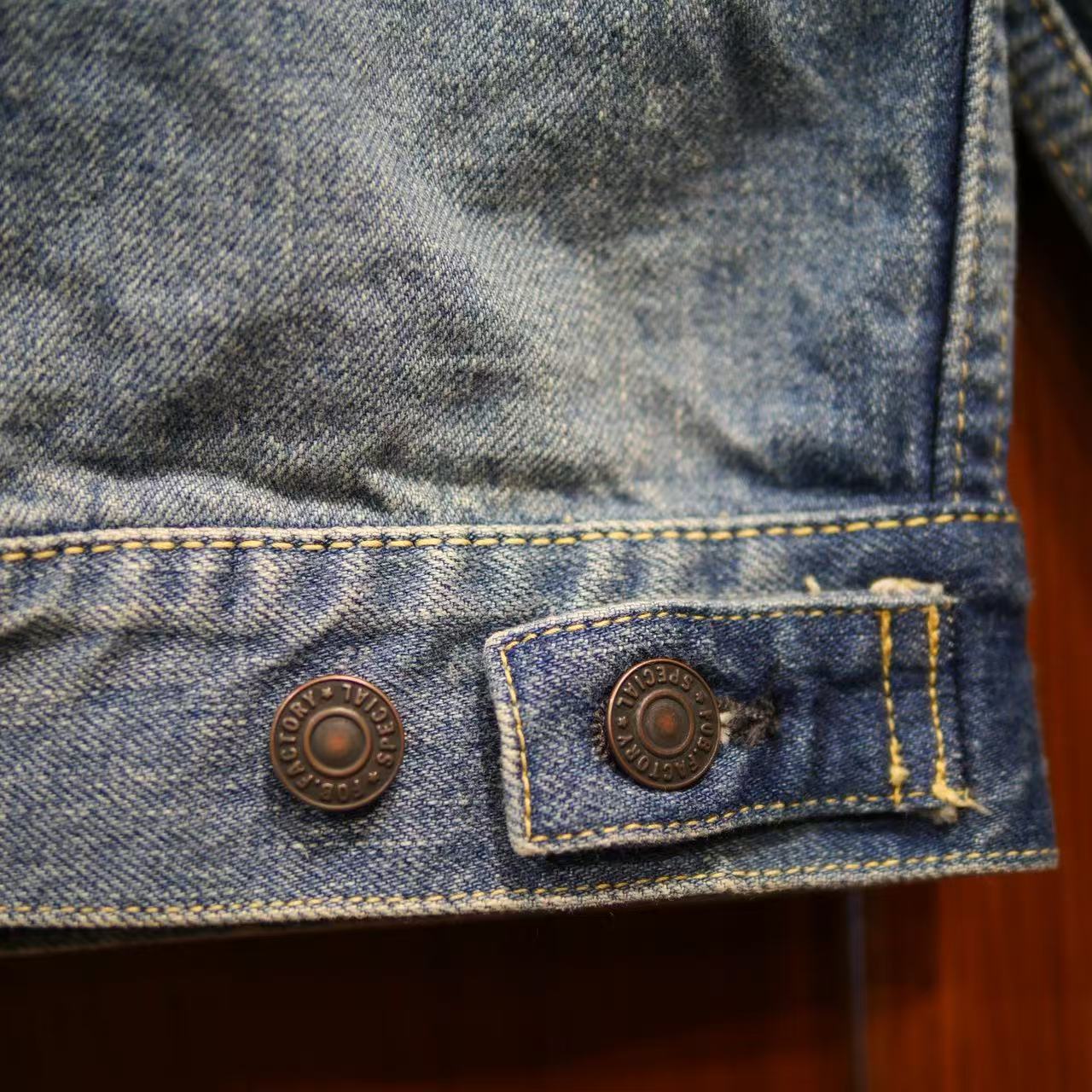 FOB factory 正規店 【F2444】14.75ozセルヴィッチ デニム 3rdジャケット