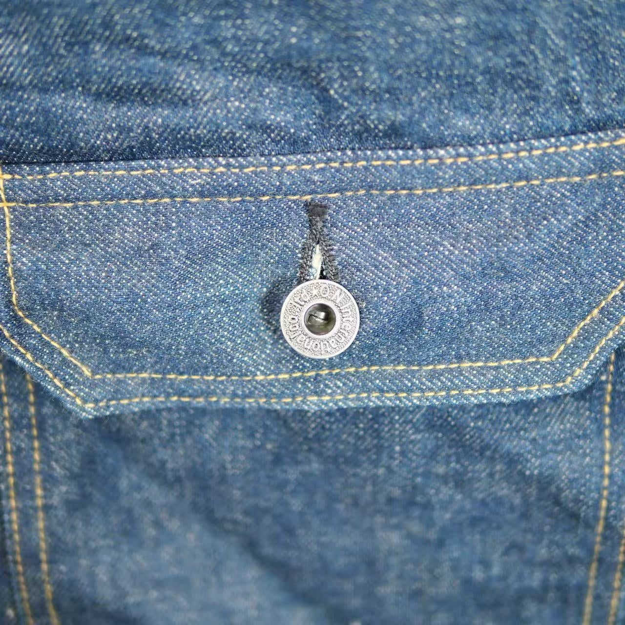 ONI DENIM 鬼デニム ONI-01507LIS 15oz Ishikawa-dai Denim - 1st Type Denim Jacket Long