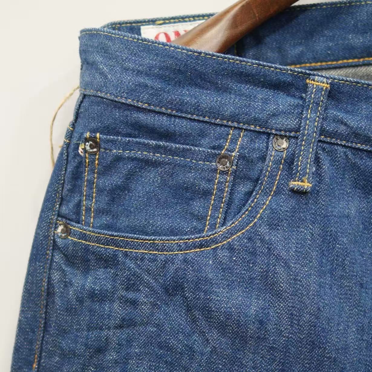 ONI DENIM 鬼デニム 正規店 クラシックストレート 秋冬 13.7oz オールドフェード ブルーデニム【ONI-570-OFBD】