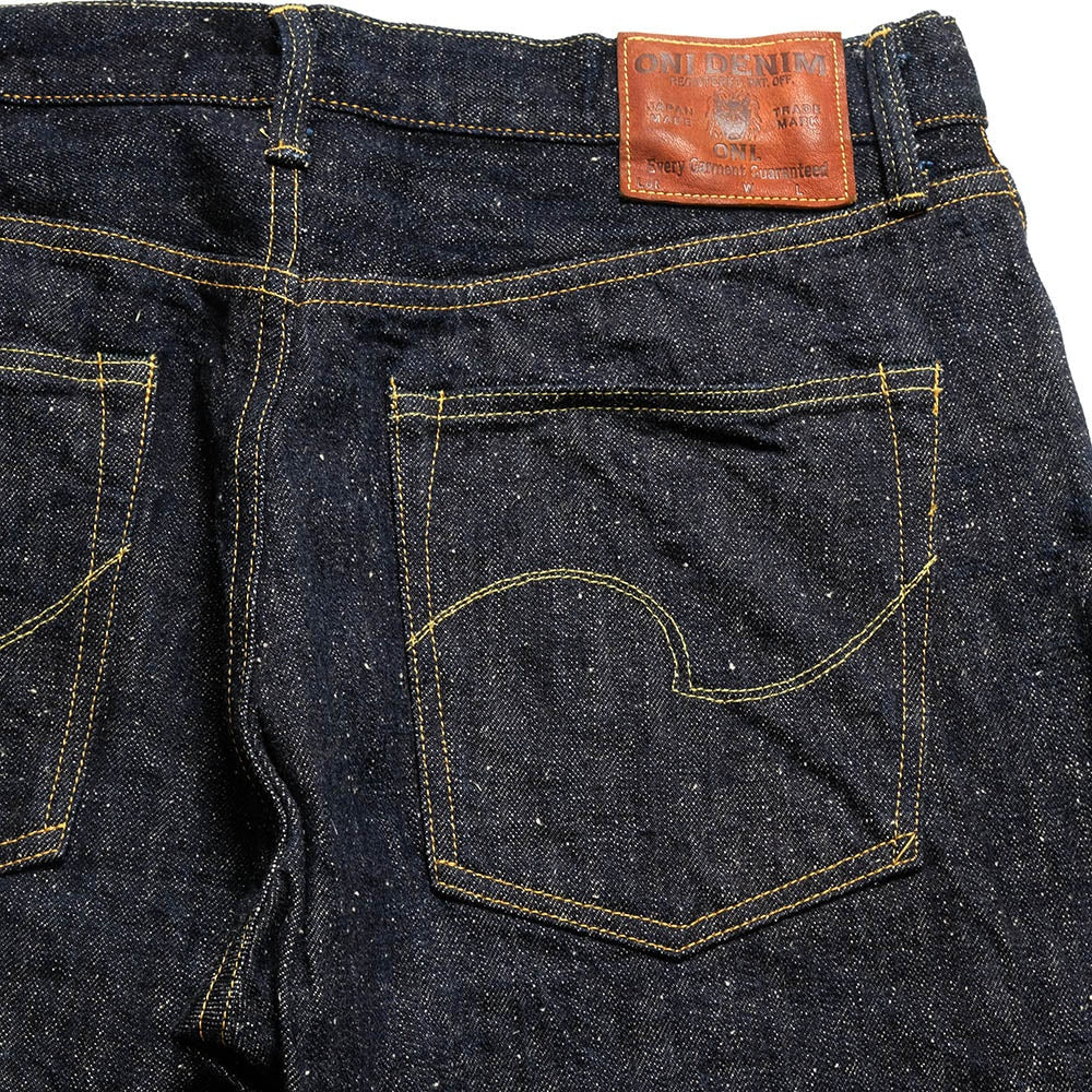 鬼デニム ONI DENIM 13.7oz ネップデニム レギュラーストレート ジーンズ 【ONI-288-137-NEP】