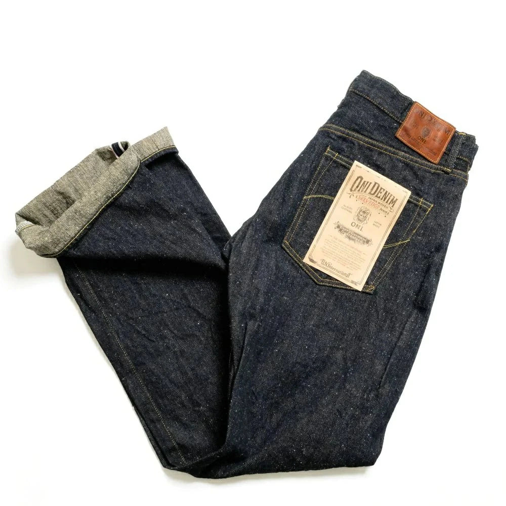 鬼デニム ONI DENIM 13.7oz ネップデニム レギュラーストレート ジーンズ 【ONI-288-137-NEP】