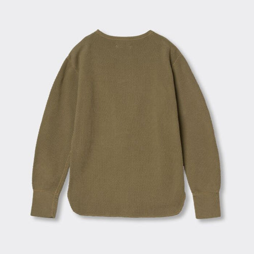 STUDIO D'ARTISAN　Thermal  Henry  Neck shirt【OR-9101】