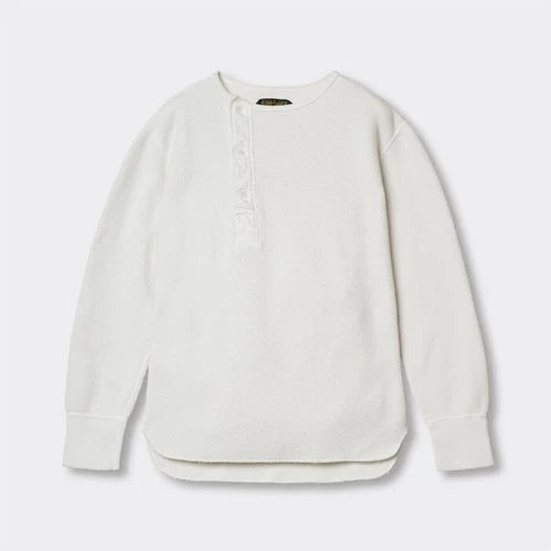 STUDIO D'ARTISAN　Thermal  Henry  Neck shirt【OR-9101】